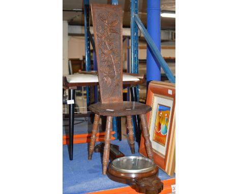 BAROMETER &amp; SPINNING CHAIR     