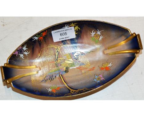 CARLTON WARE ART DECO BIRD DESIGN DISH     