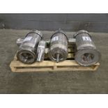 (3) SPX Stainless Steel Pump Drives