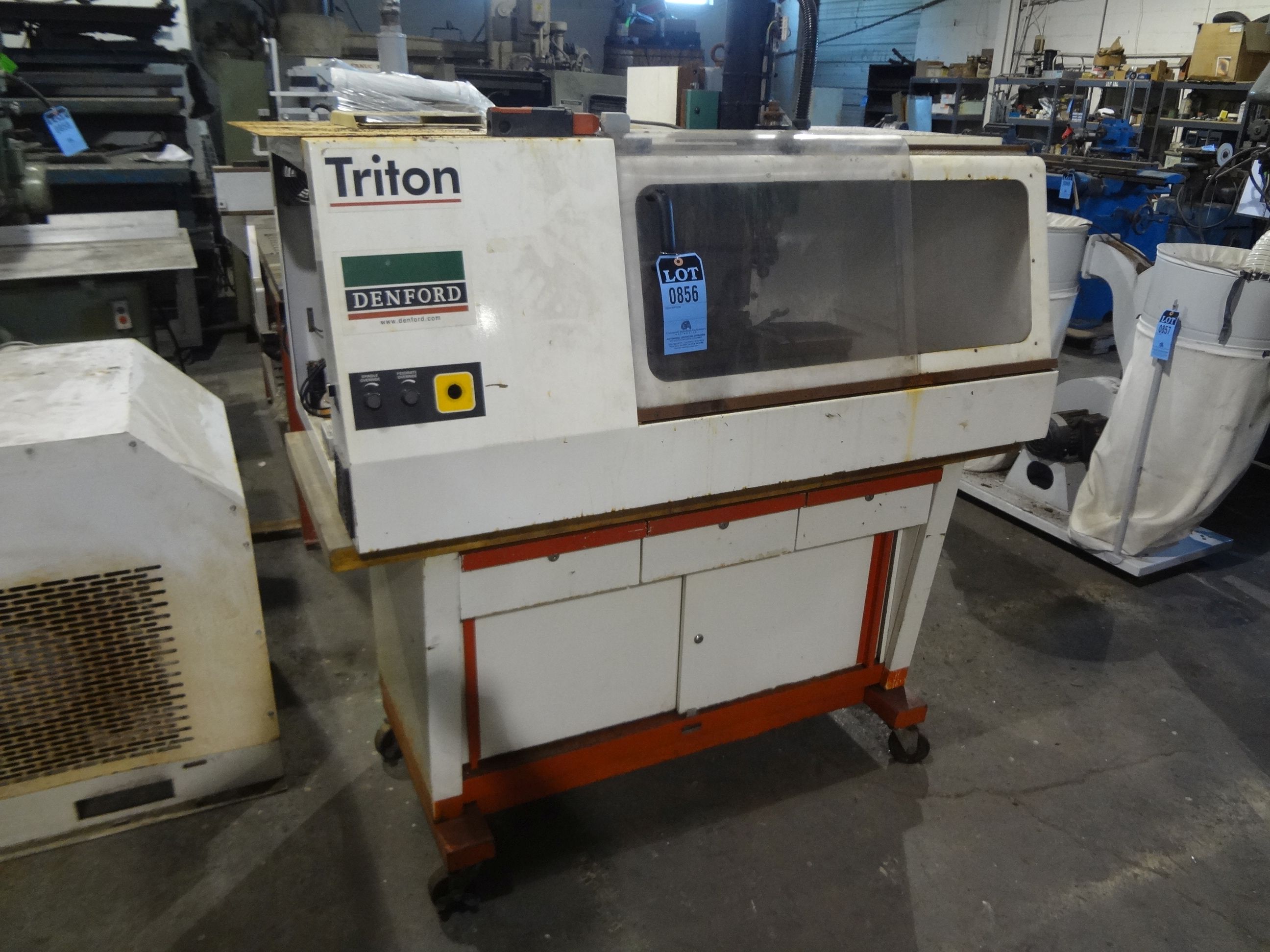 DENFORD TRITON V2NS CNC MILLING MACHINE; S/N 40318.3, 8" X 20" BED