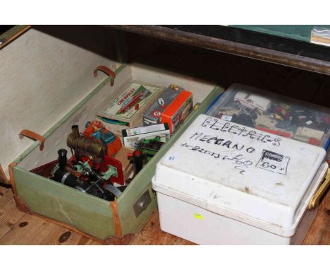 Vintage Meccano, Mamod Steam models, model vehicles, etc.