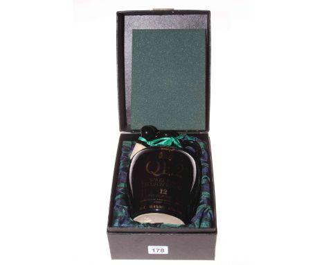 QEII Single 12 Year Malt Scotch Whisky, sealed and boxed.