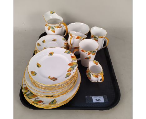 A part Foley china tea service