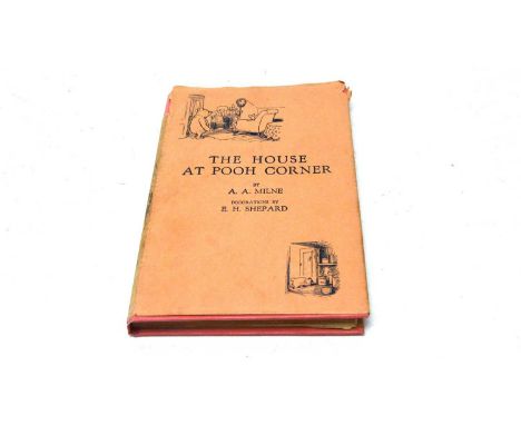 Milne (Alan Alexander) The House At Pooh Corner, 8vo, cloth, illus. by Ernest H. Shepard, first edition 1928, with dw.