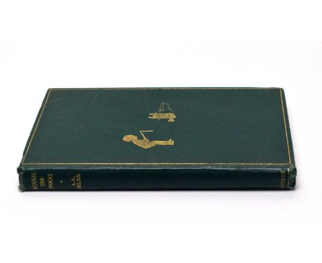 Milne (Alan Alexander) Winnie-the-Pooh, 8vo, gilt cloth, illus. by Ernest H. Shepard, first edition 1926.