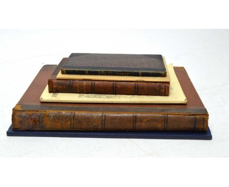 White (Robert) History of the Battle of Otterburn 1388, 4to, half morocco, illus. with maps and hand-colour armorials, 1857, 