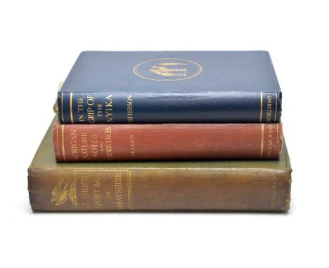 Selous (Frederick Courteney) African Nature Notes and Reminiscences, 8vo, cloth, illus. by E. Caldwell 1908, presentation cop