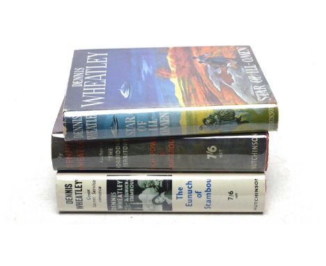 Wheatley (Dennis Yeats) Star of Ill-Omen, 8vo, cloth, first edition 1952, presentation copy signed by the Author, with dw; an