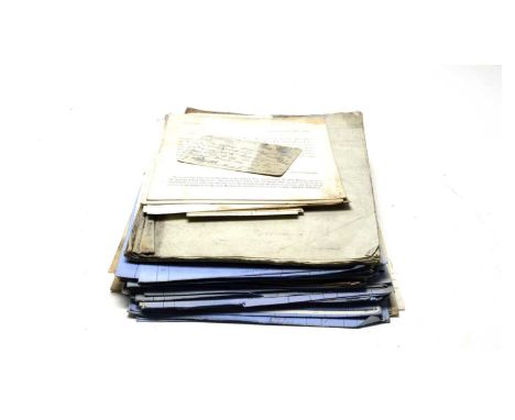 Northumberland Clerk of the County Rate Basis Committee Returns for 1885 and 1887, and some manuscript letters from the Clerk