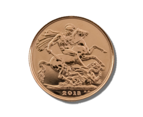 An Elizabeth II Sovereign, 2013, by the sovereign portrait collection, serial no. 00012, mint