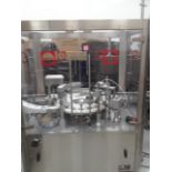 (Located in Acheson, AB, CA) Capmatic Single Index Rotary Chuck Capper, Model# Alpha SCL, Serial#