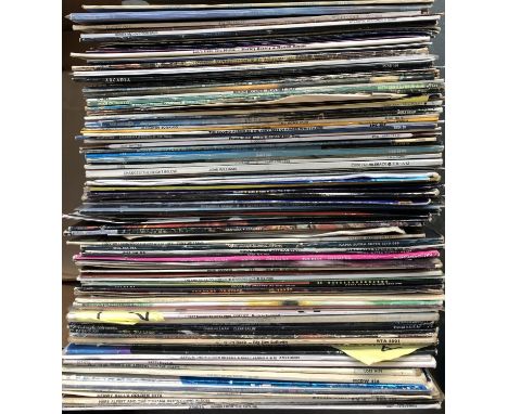 A large quantity of vinyl LPs to include Frankie Valli, Jefferson Starship, Rod Stewart, Michael Jackson, Billy Joel, Elton J