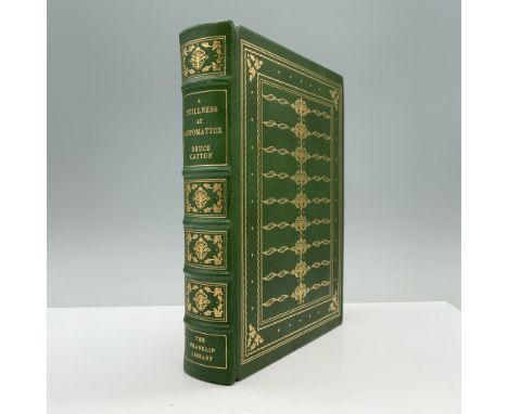 Pennsylvania: Franklin Center, 1977.Hardcover book green bound with gilded motif on the cover. Signed by Bruce Catton (1899 -
