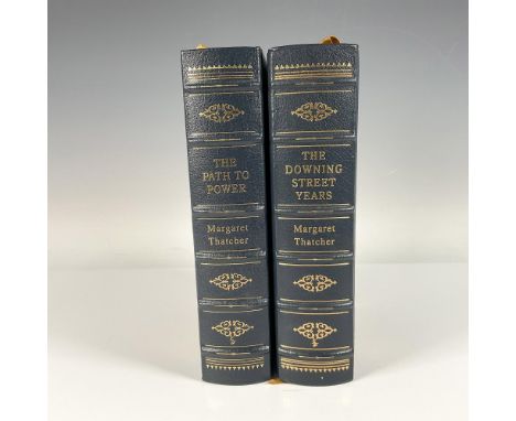 Set of two volumes by Margaret Thatcher including her signatures on each book and edition number 1419 in the first edition. T