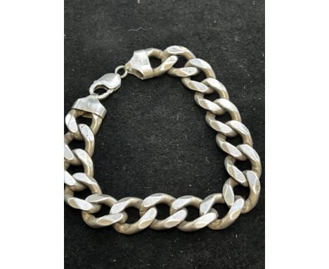 Silver heavy wrist chain 94g 