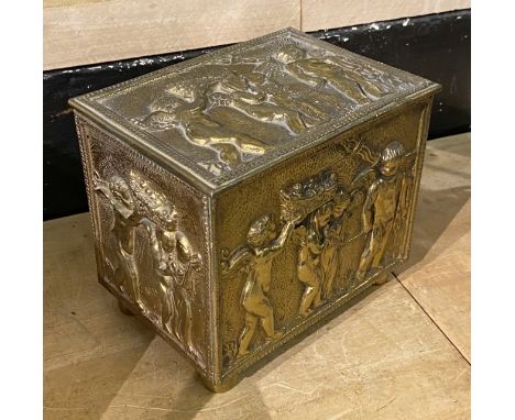 CHERUB TEA CADDY - 13.5 CMS (H) APPROX