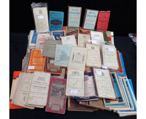 A COLLECTION OF MAPSmostly Great Britain, including Ordnance Survey One-Inch series, some earlier examples, motoring and cycl