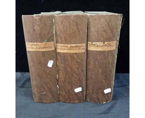 THREE LIBRARY BOXES, CONTAINING BRASS RUBBINGSand architectural photographsProvenance: The Estate of the late Roger Peers (19