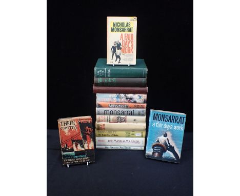A COLLECTION OF WORKS BY NICHOLAS MONSARRATincluding Smith and Jones first edition (14)