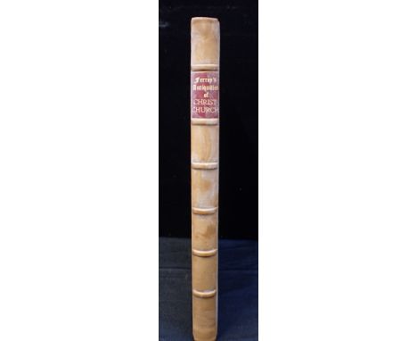 FERREY, BENJAMIN: 'THE ANTIQUITIES OF THE PRIORY OF CHRISTCHURCH, HANTS'printed for Benjamin Ferrey, London 1834, scarce firs