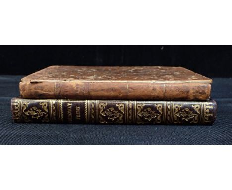 HOLLOWAY, WILLIAM, 'THE MINOR MINSTREL'printed for Suttaby et al, London, 1808, three quarter maroon leather bound, first and