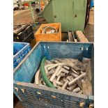 CRATE OF MISC. ALUMINUM TUBING 3" DIAMETER