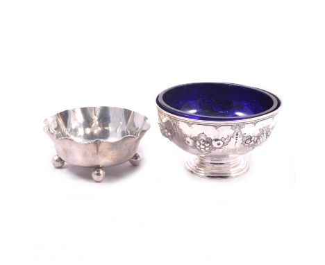 A Victorian silver presentation sugar bowl, Martin, Hall &amp; Co, Sheffield 1866, repousse chased fruit swag border, present