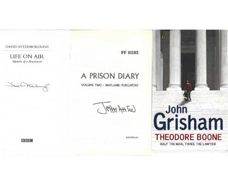Politics and Authors: a collection of British political autographs including Mo Mowlam, Jack Straw; Glenda Jackson, Charles K
