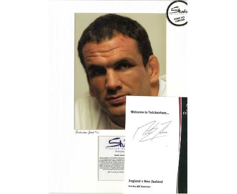 Rugby Union: two Studio Limited Editions artworks of Martin Johnson and Jonny Wilkinson, both from the Sporting Icons series,
