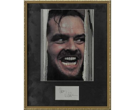 Collection of assorted movie star autographs, including Laurence Olivier, Janet Leigh, Michael Douglas, Sharon Stone, Judi De
