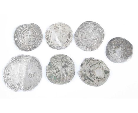 England, Charles II (1660-1685) groat, obv: crowned bust left, denomination behind, legend around, together with various othe