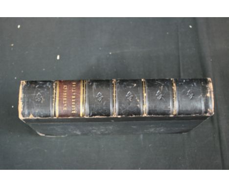 J.H.MERLE D'AUBIGNE - An 1846 copy of D'abigne's 'History of the Reformation of the Sixteen Century'. Cover appears to be in 