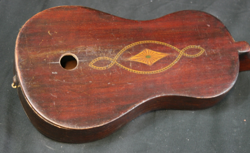 GUSTLE/FIDDLE An antique 1 stringed instument known as a Gustle, or 1