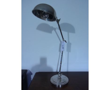 A new chrome desk lamp - needs wiring