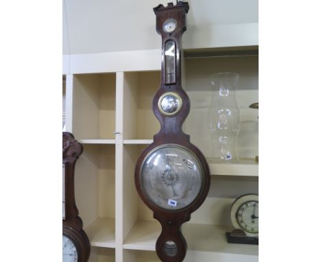 A 19th century rosewood barometer for restoration
