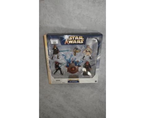 STAR WARS - A HASBRO "ATTACK OF THE CLONES" JEDI WARRIORS "TOYS R US" EXCLUSIVE MULTIPACK in original packaging