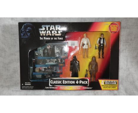 STAR WARS - A KENNER CLASSIC EDITION FOUR-PACK (TOYS R US EXCLUSIVE) in original packaging