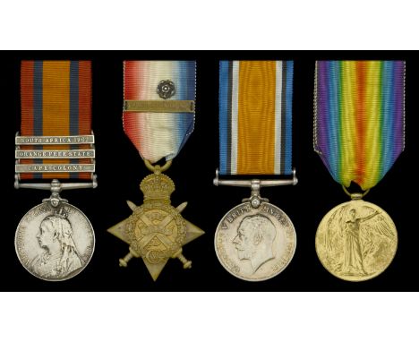 Four: Private W. Timbrell, Oxfordshire and Buckinghamshire Light Infantry, who died of wounds on the Western Front on 22 Octo