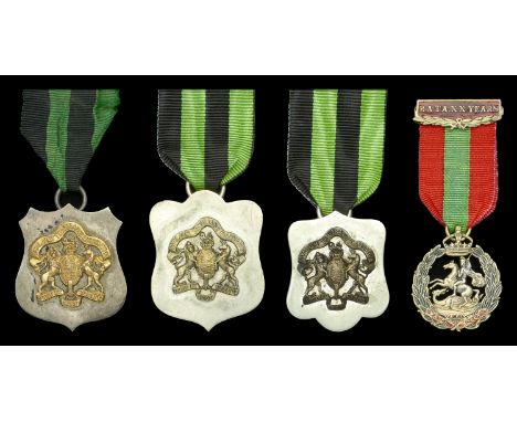 Royal Army Temperance Association Medals. Royal Army Temperance Association Fifteen Year Medal, silver and silver-gilt (3) (R