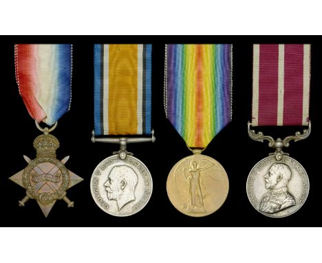 Four: Private W. G. Ager, Oxfordshire and Buckinghamshire Light Infantry  1914-15 Star (13207 Pte. W. Ager. Oxf: & Bucks: L.I