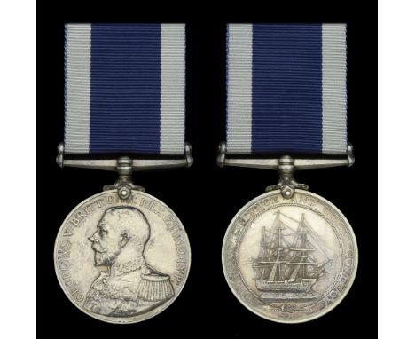 Royal Navy L.S. & G.C., G.V.R., 1st issue (171639. E. R. Petty, P.O., H.M.A.S. Australia.) light contact marks, otherwise goo