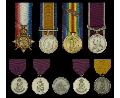 Four: Warrant Officer Class II W. F. Maguire, 13th/18th Royal Hussars, late 13th Hussars, who was Mentioned in Despatches in 