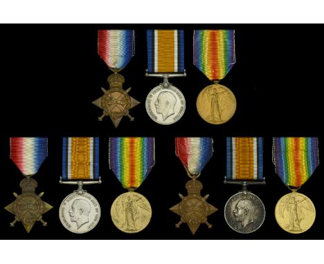 Three: Private W. H. Bidwell, Oxfordshire and Buckinghamshire Light Infantry 1914-15 Star (18812 Pte. W. H. Bidwell, Oxf. & B