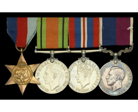 Four: Sergeant A. B. Armstrong, Royal Air Force, late King’s Own Scottish Borderers and Corps of Military Police  1939-45 Sta