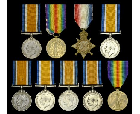 Pair: Private C. E. Heberle, 4th Field Butchery, Australian Imperial Force British War and Victory Medals (14917 Pte. C. E. H