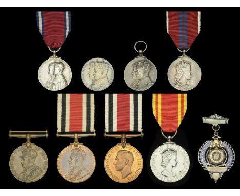 Jubilee 1935 (C. A. Jackson.) contemporarily engraved naming; together with the ‘Windsor Castle’ Jubilee Medallion, silver, i