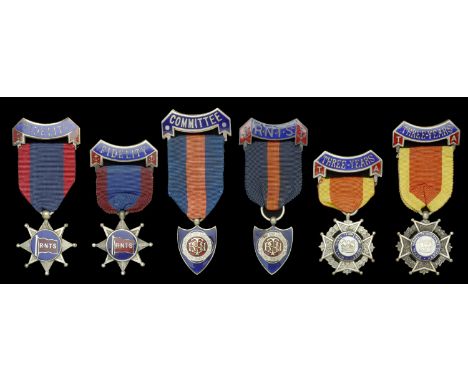 Royal Naval Temperance Society Medals. Royal Naval Temperance Society, Membership Medal, silvered and enamel (2) (RNTS.2), on