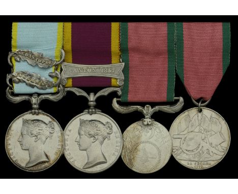 Four: Attributed to Leading Seaman John Flynn, Royal Navy, one of the small detachment who served under Lieutenant H. C. Glyn