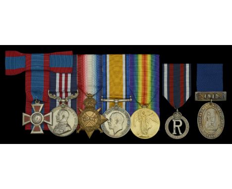 A rare Great War A.R.R.C. and M.M. group of five awarded to Acting Sister A. G. Boyd, Queen Alexandra’s Imperial Military Nur