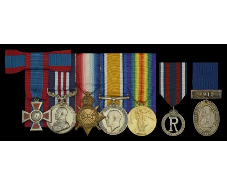 A rare Great War A.R.R.C. and M.M. group of five awarded to Acting Sister A. G. Boyd, Queen Alexandra’s Imperial Military Nur